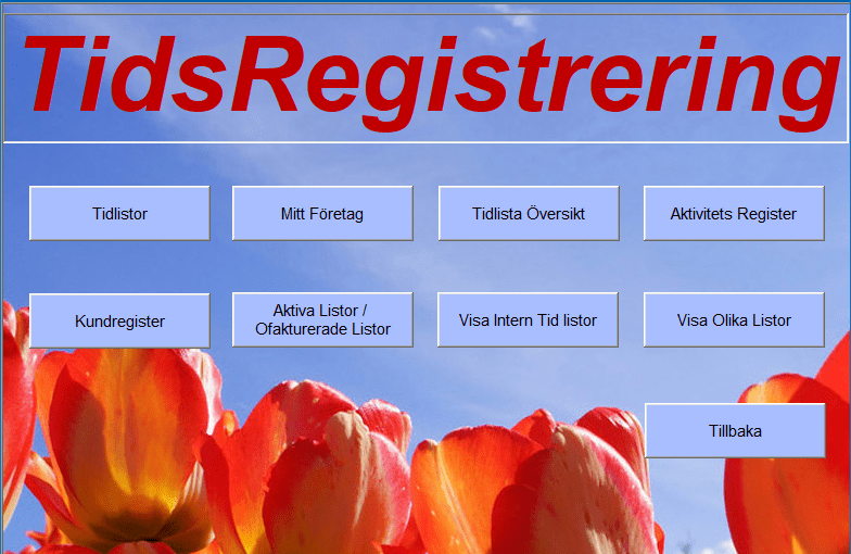 Enkel och effektiv Tids&nbsp;Registrering